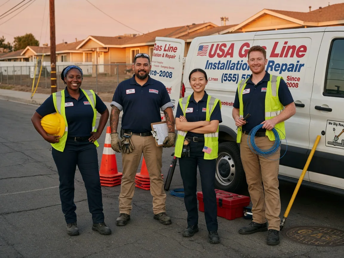 Gas Line Installation company in Pelham, NC